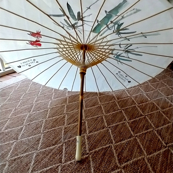 Source Unknown Accessories - Umbrella Polynesian🌺 parasol Classic Sun Shade Umbrella